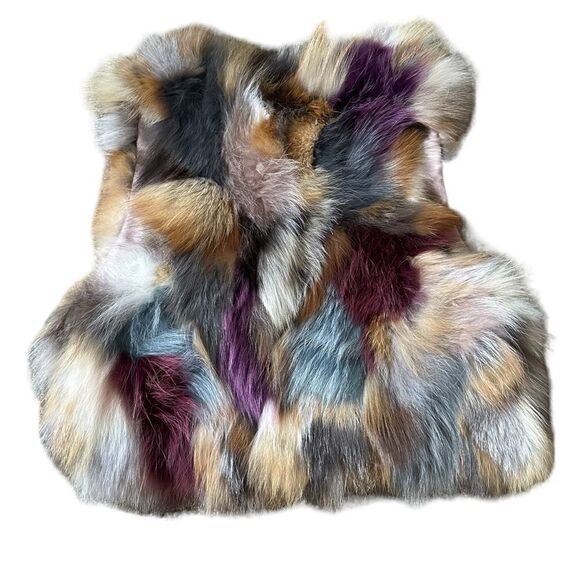 Zadig & Voltaire Bolero Fee Deluxe Gilet Fox Fur Vest Size XS - Picture 5 of 14